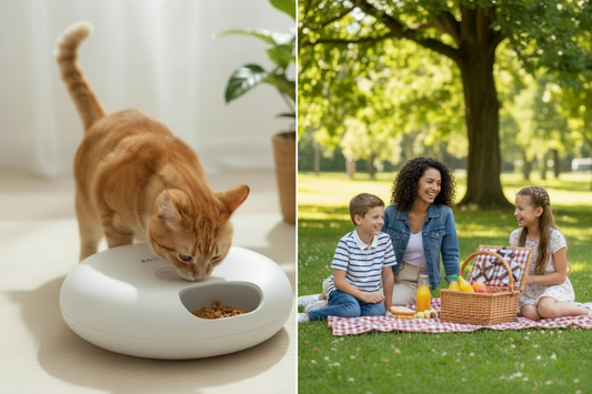 MultiSmart - Distributeur croquette pour chat Le Comptoir du Félin