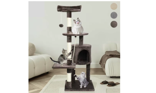 Olympe Félin – Arbre à chat intérieur Multi-Niveaux Le Comptoir du Félin