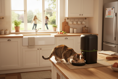 FélinaVision – Distributeur croquette pour chat connecté avec caméra intégré