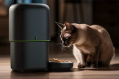 FélinaVision – Distributeur croquette pour chat connecté avec caméra intégré