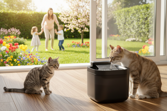 Fontaine à eau intelligente - Onde Féline Le Comptoir du Félin