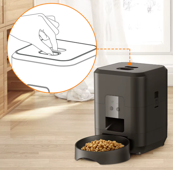 Connectcat - Distributeur croquette pour chat connecté